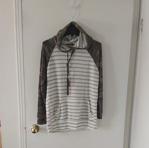 So soft! Hooded long sleeve.